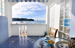 Appartement in Savudrija mit Grill, Garten und Terrasse und Meerblick